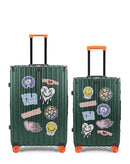 Lot de 2 Valises Rigides Grand Format et Taille Moyenne LUGERS