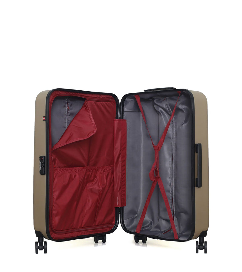 Lot de 3 Valises grand format, valise weekend et valise cabine WIL