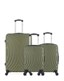 Lot de 3 valises Grand format, cabine et cabine XXS LAGOS