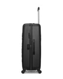 Lot de 4 Valises Rigides Grand Format, Taille Moyenne, Cabine XXS et Vanity ELEONOR