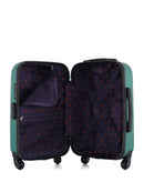 Lot de 2 Valise Cabine et Vanity Rigide ELEONOR