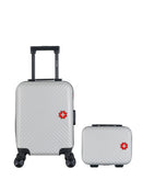 SWISS KOPPER  -  Lot de 2  -  Valise cabine XXS et vanity SPIEZ