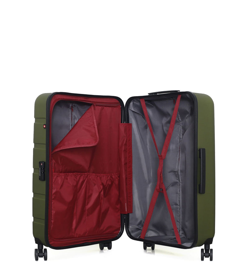 Lot de 4 Valises grand format, valise weekend, valise cabine, valise cabine XXS AIGLE