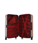 Lot de 2 Valises Rigides Grand Format et Cabine TUNIS