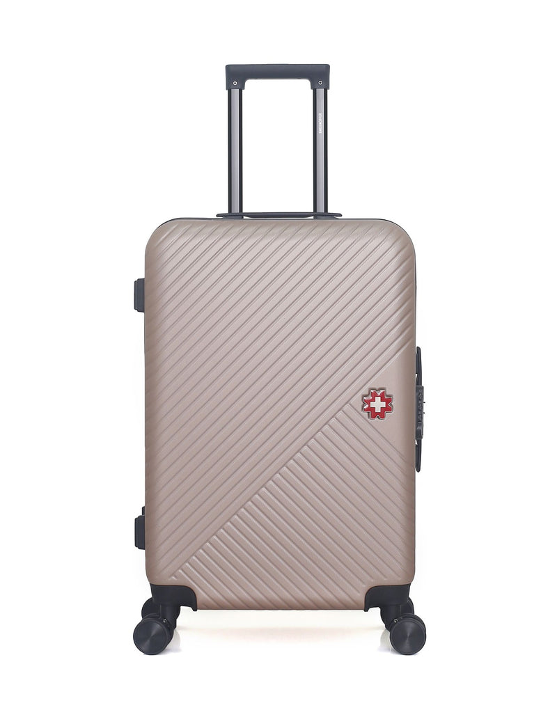 Lot de 2 Valises Rigides Taille Moyenne et Cabine SPIEZ