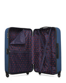 Lot de 3 Valises Rigides Grand Format, Cabine XXS et Vanity ELEONOR