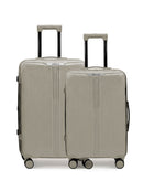 Lot de 2 Valises Rigides Grand Format et Taille Moyenne ERIDAN
