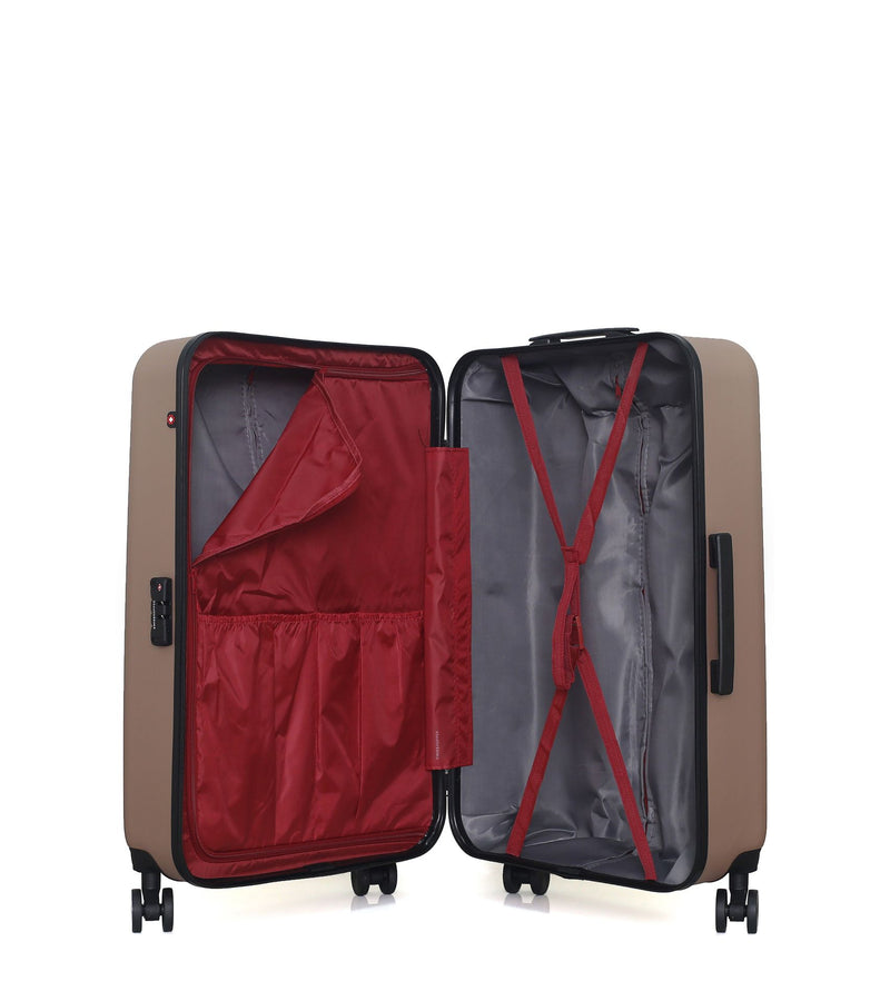 Lot de 4 Valises grand format, valise weekend, valise cabine, valise cabine XXS RUTI