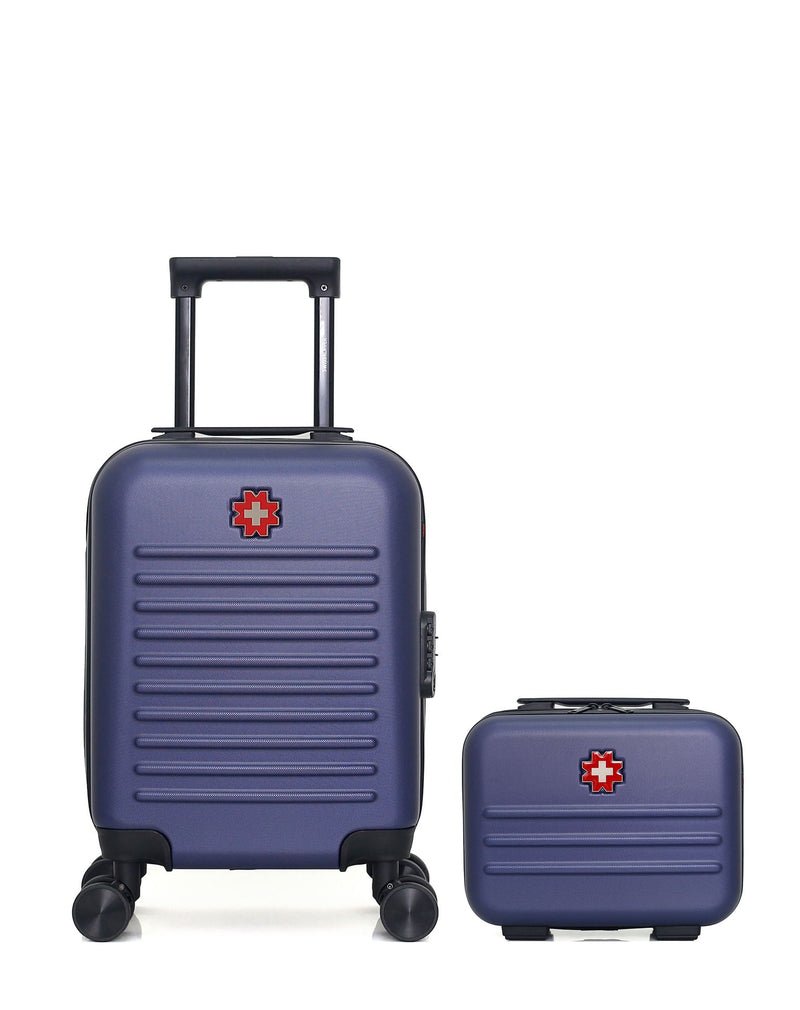 Lot de 2 Valises Rigides Cabine XXS et Vanity WIL