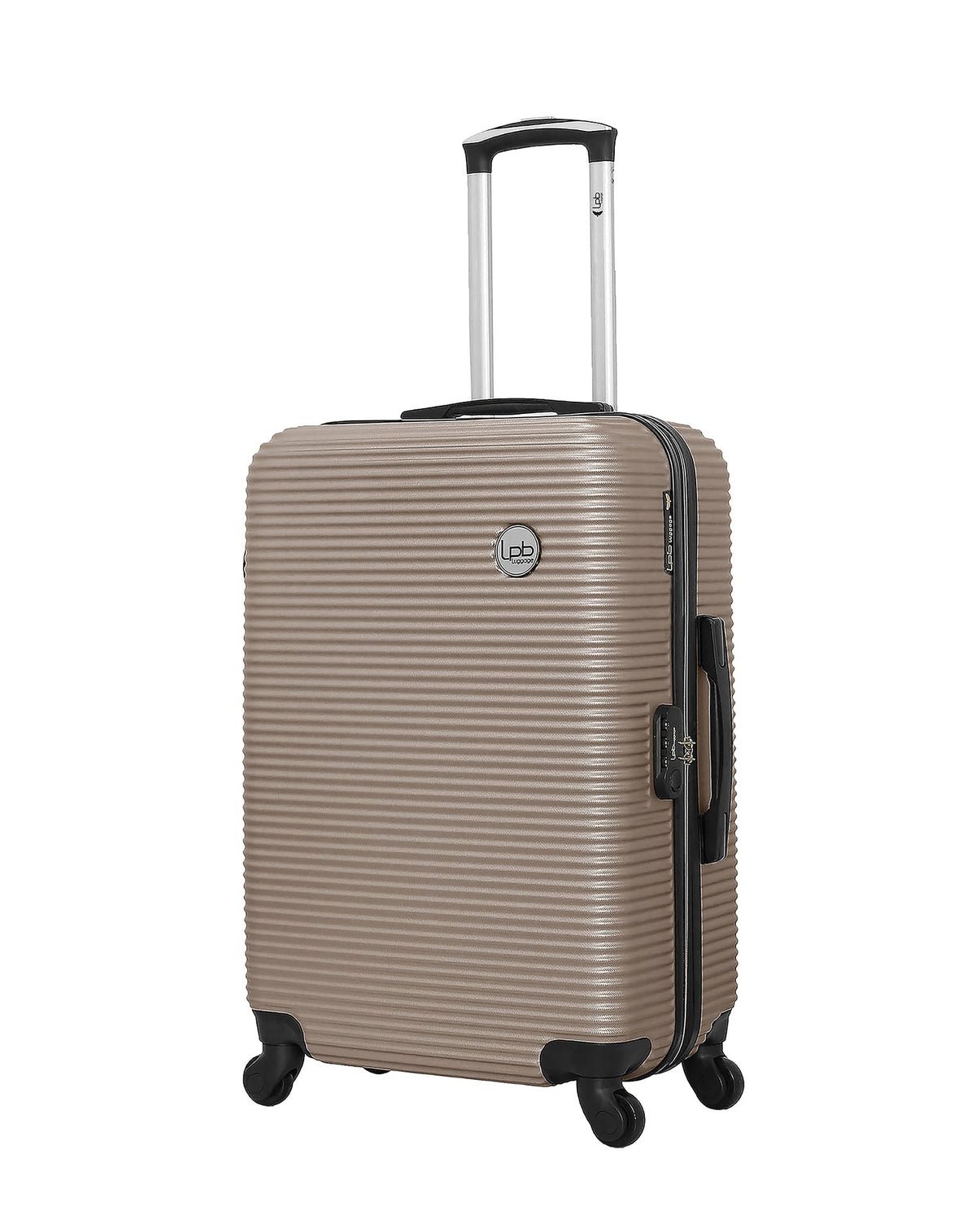 Valise Vintage MCM – Munich ~1990 – Toile Noire 65cm – 4 Roulettes – Luxe