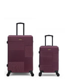 Lot de 2 Valises Rigides Grand Format et Cabine LIVIA
