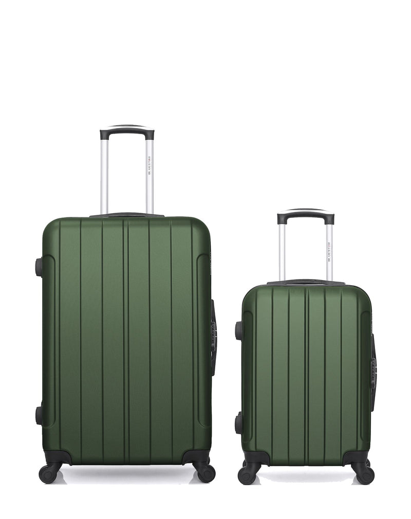 Lot de 2 Valises Rigides Grand Format et Cabine NAPOLI