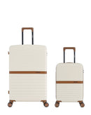Lot de 2 Valises Rigides Grand Format et Cabine XS BELAIR