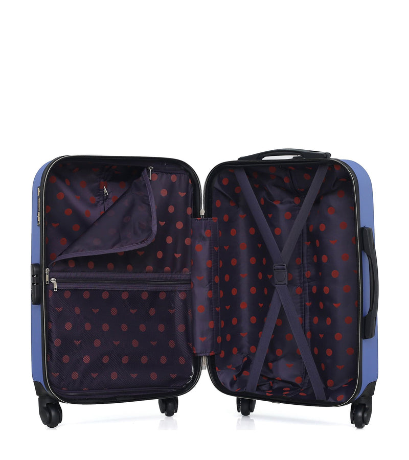 Lot de 2 Valise Cabine et Vanity Rigide ELEONOR