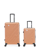Lot de 2 Valises Rigides Grand Format et Cabine YELLOWSTONE