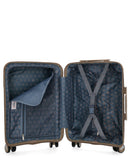 Lot de 2 Valises Rigides Cabine et Grand Vanity VELA