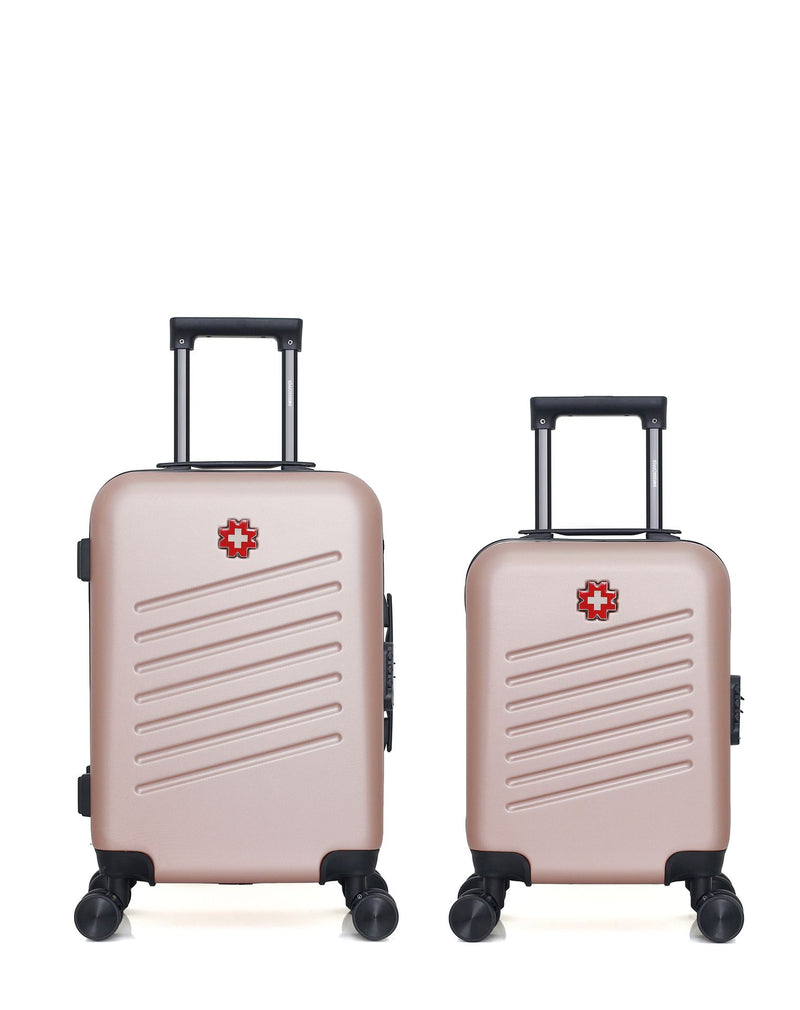 Lot de 2 Valises Rigides Cabine et Cabine XXS ZURICH