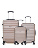 Lot de 3 - Valise weekend , valise cabine et valise cabine XXS MEMPHIS