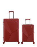 Lot de 2 Valises Rigides Grand Format et Cabine FRIBOURG