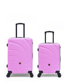 Lot de 2 Valises Rigides Taille Moyenne et Cabine SERENA