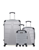 BLUESTAR - LOT DE 3 - Valises grand format, cabine et cabine XXS OTTAWA