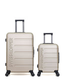 Lot de 2 Valises Rigides Grand Format et Cabine AIGLE
