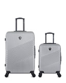Lot de 2 Valises Rigides Grand Format et Cabine PETER