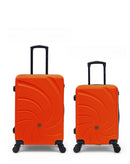 Lot de 2 Valises Rigides Taille Moyenne et Cabine SERENA