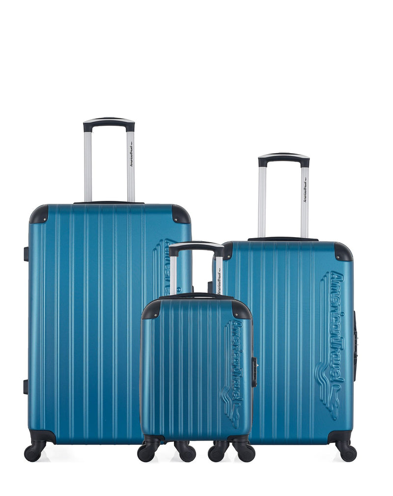 Lot de 3 Valises Rigides Grand Format, Taille Moyenne et Cabine XXS BUDAPEST