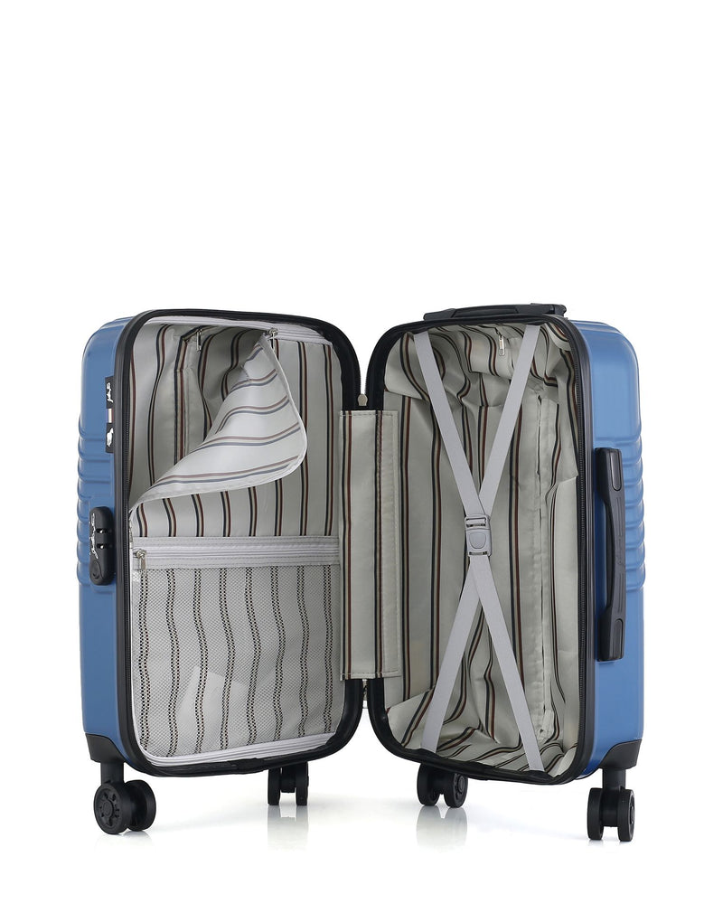 Lot de 2 Valises Rigides Cabine et Vanity PETER