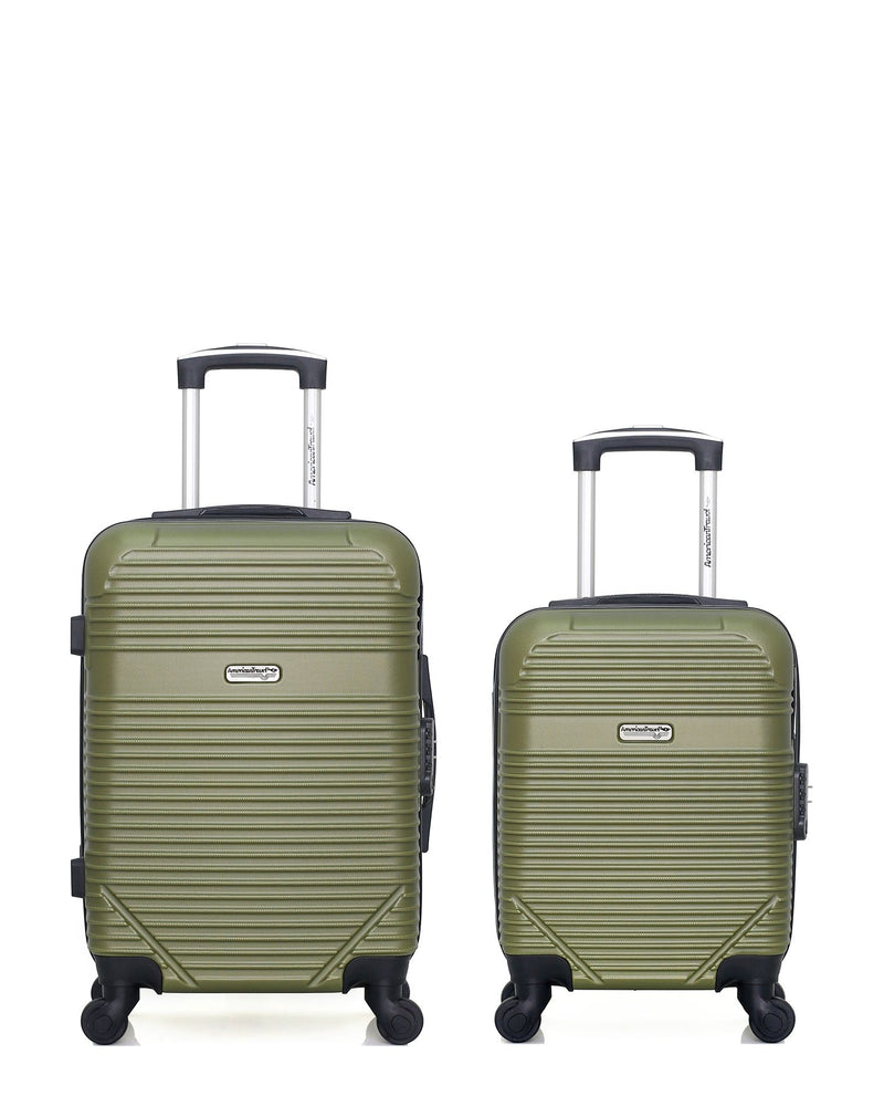 Lot de 2 Valises Rigides Cabine et Cabine XXS MEMPHIS