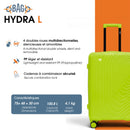 Valise Grand Format Rigide HYDRA