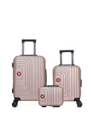 Lot de 3 Valises Rigides Cabine, Cabine XXS et Vanity RUTI