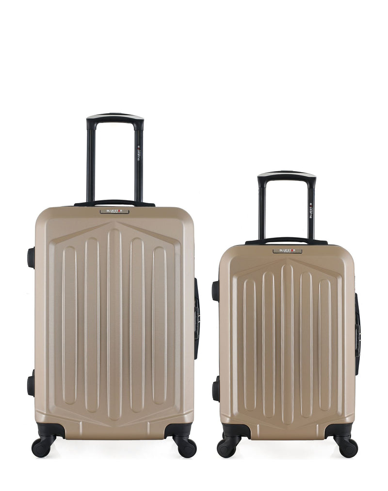 Lot de 2 Valises Rigides Taille Moyenne et Cabine HAGEN