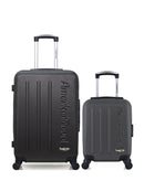 Lot de 2 Valises Rigides Taille Moyenne et Cabine XXS BRONX