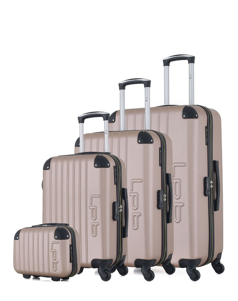 Set de 4 Valises Rigide HAMBOURG-C