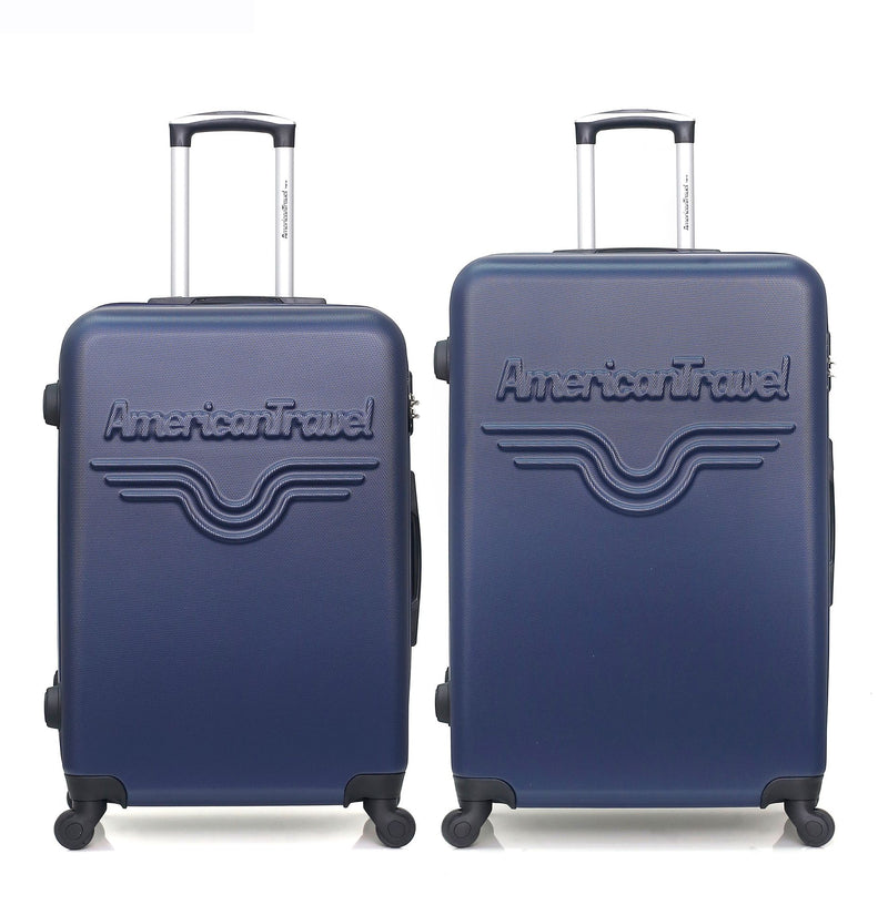 Lot de 2 - Valise grand format et valise weekend CHELSEA