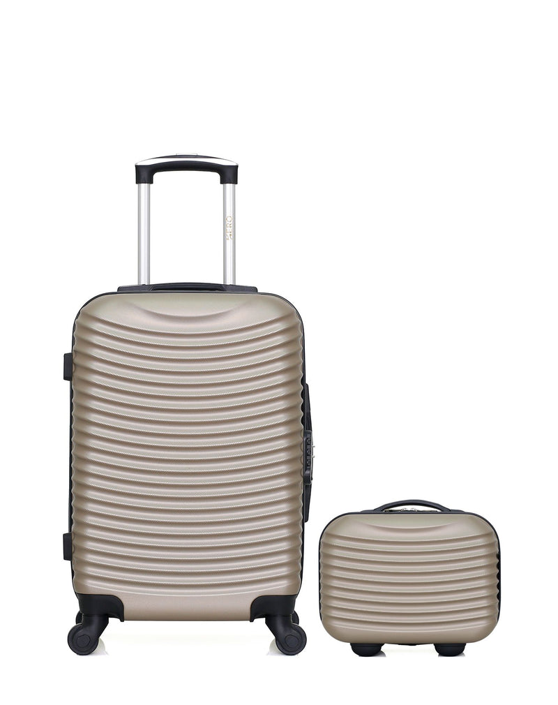 Lot de 2 Valises Rigides Cabine et Vanity ETNA