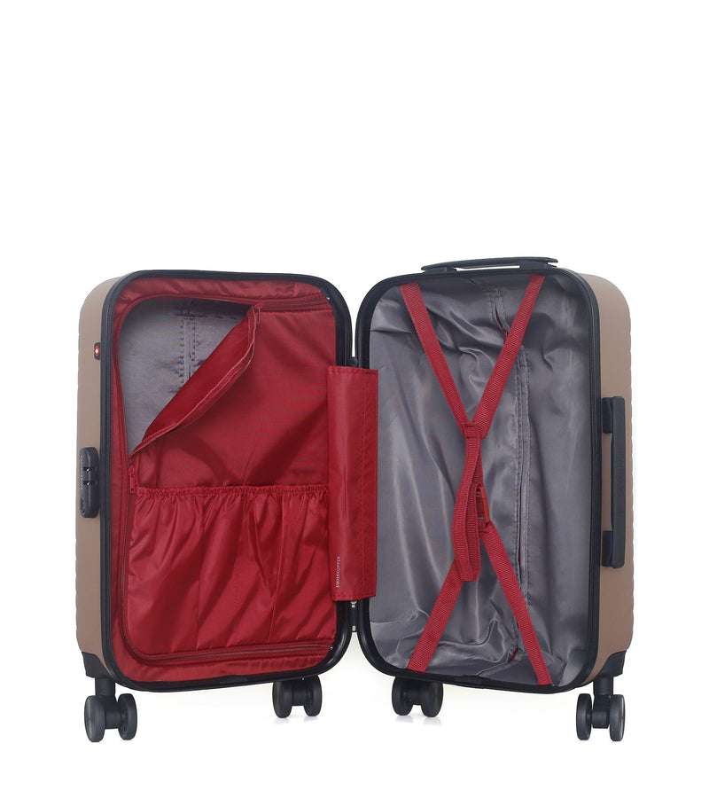 Lot de 2 Valises Rigides Grand Format et Cabine SPIEZ