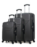 Set de 3 Valises Rigide QUEENS