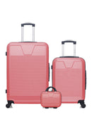 WAVE PARIS - LOT DE 3 - Valises grand format, cabine et vanity SELENGA