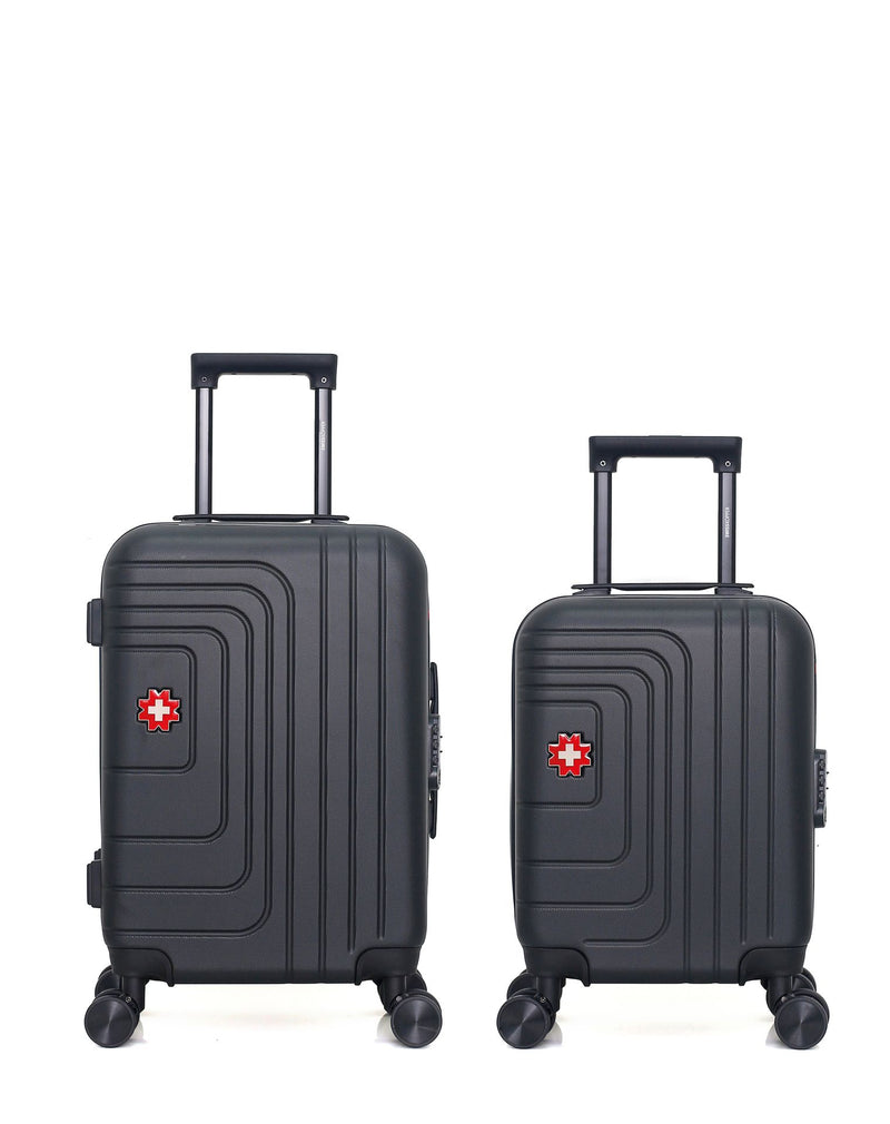 Lot de 2 Valises Rigides Cabine et Cabine XXS RUTI