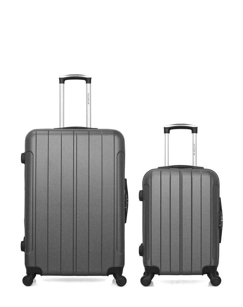 Lot de 2 Valises Rigides Grand Format et Cabine NAPOLI