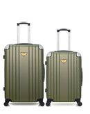 Lot de 2 Valise grand format et valise weekend AMELIE-A