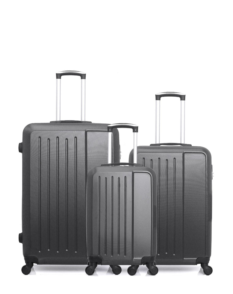 HERO - LOT DE 3 - Valises grand format, weekend et cabine VESUVIO