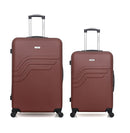 Lot de 2 - Valise grand format et valise weekend QUEENS