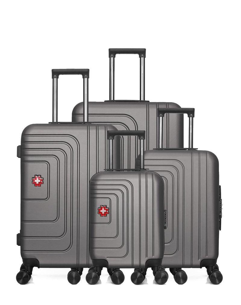 Lot de 4 Valises grand format, valise weekend, valise cabine, valise cabine XXS RUTI