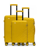 Lot de 3 Valises Rigides Grand Format, Taille Moyenne et Cabine HYDRA