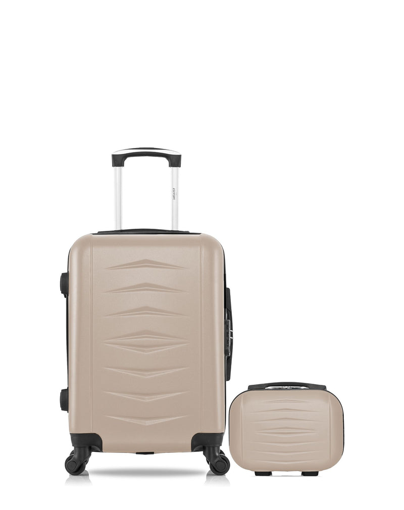 Lot de 2 Valises Rigides Cabine et Vanity OVIEDO