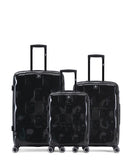 Lot de 3 Valises Rigides Grand Format, Taille Moyenne et Cabine AQUILA